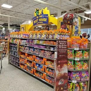 Oct 2020: Just one of the Halloween candy displays
