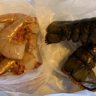 Jumbo Brown Shrimp $11.99 lb &amp; Lobster Tail $5.99 ea. thru Tuesday, Oct 22, 2019