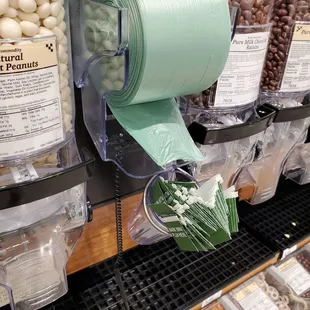 Jan 2021: Bulk candy, nuts, etc. Mark the item # on the wire tag.