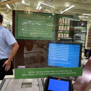 Safety glass @ customer service 3/20