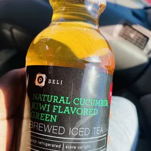 New flavor "Cucumber Kiwi"!green tea