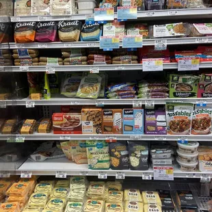Vegan refrigerated section @ Publix