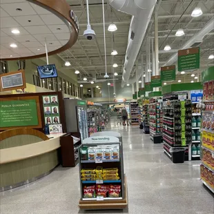 Long aisles