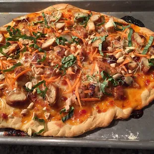 Thai Chicken Pizza by Yours Truly &amp; Jess T