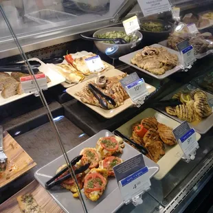 New grab n go dinner selections. Salmon, chicken and other meats with healthy sides for 10.99