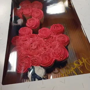 They nailed the flamingo cupcake order!