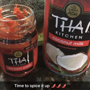 Time to spice it up with red curry paste and coconut milk from simply asia thai kitchen, from publix, south tampa