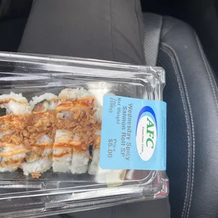 $5 sushi