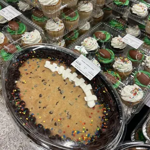 Super Bowl bakery goods