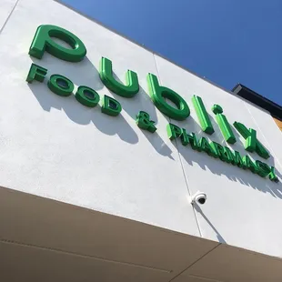 a close up of a sign on a building