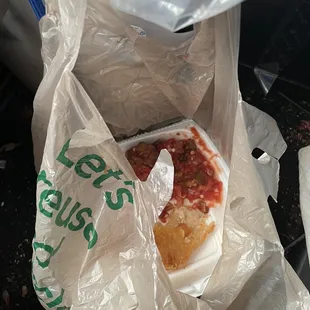 Garbage food served at tarpon springs Publix hot deli
