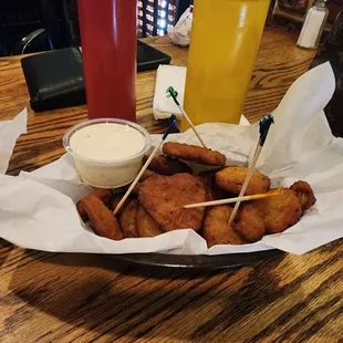 Fried pickles