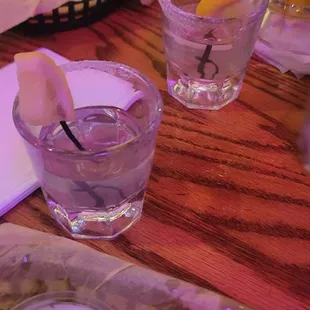 Lemon drop shots