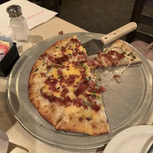 Twice baked pizza, my favorite