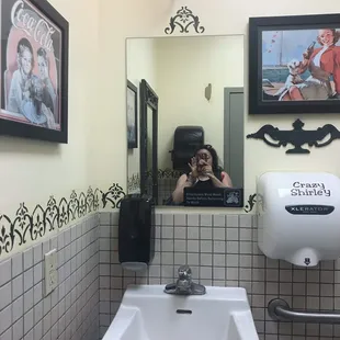 Clean ladies bathroom!