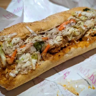 Shrimp Po&apos;boy Sandwich
