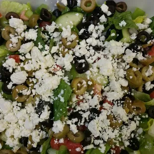 Greek Salad with Feta....