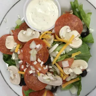 Dinner Salad with choice of dressing