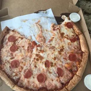 food, pizza