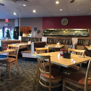 Very clean restaurant with a great menu!