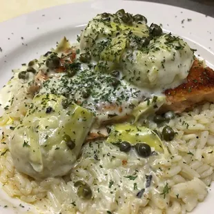 Salmon Piccata!