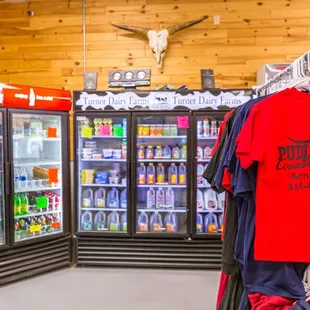 a t - shirt hanging in a store