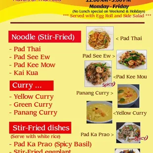 Lunch Specials