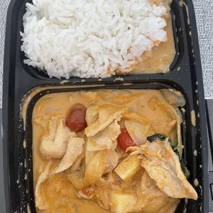 Salmon Mango Curry