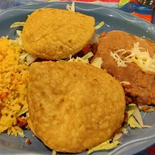 Gorditas (beef) dinner