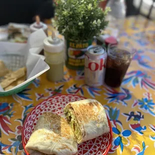 Burrito Lunch veggie style