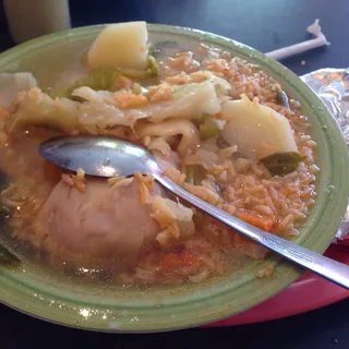 Caldo de Pollo Lunch