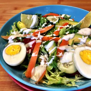 Puebla's House Salad Lunch