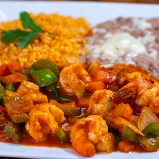 Camarones a La Mexicana