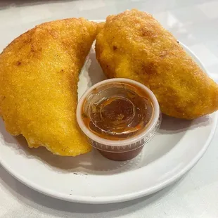 Chicken and Beef Empanadas