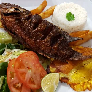 Tilapia Mojarra Frita