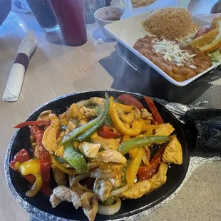 21. Fajitas de Pollo