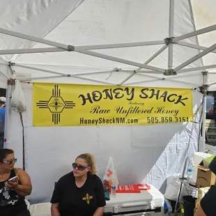 Honey Shack booth