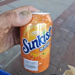 Soda at Cutting Board