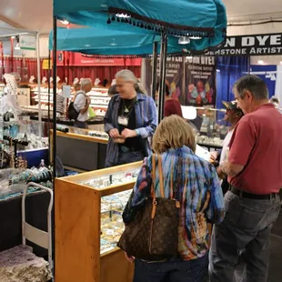 Buyers at the Court Pavilion