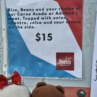 BunBun got the Pueblo Bowl