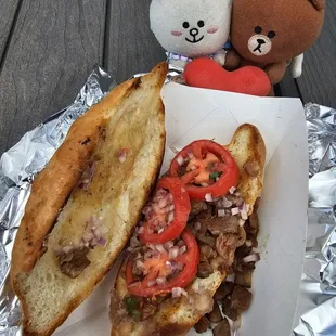 Inside of the Torta Special... without jalapeños, please!