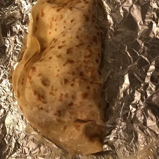 Very disappointed, we ordered a $12 shrimp quesadilla... it's suppose to be round not half.. I got a freaking taco. You ripped us off!