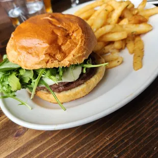 Caprese burger