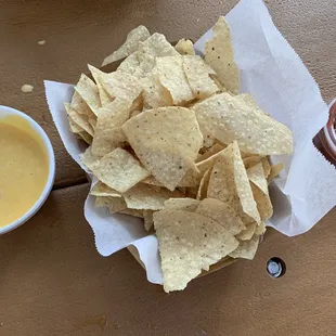 Chips and queso