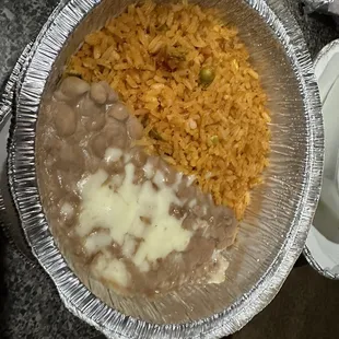Refried Beans Mexican Rice