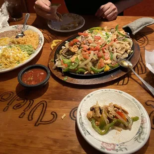 Supreme fajita for Two