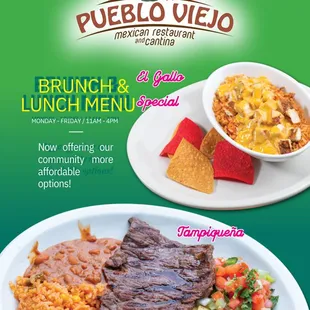 Lunch and Brunch Menu