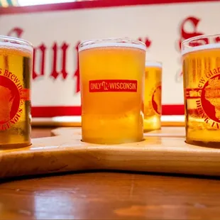 Local Brewery on tap