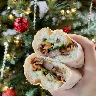 Signature roasted pork Banh Mi