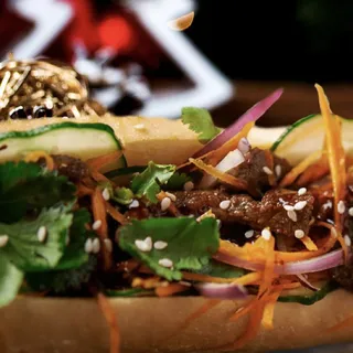 Spicy Bulgogi Beef Banh Mi